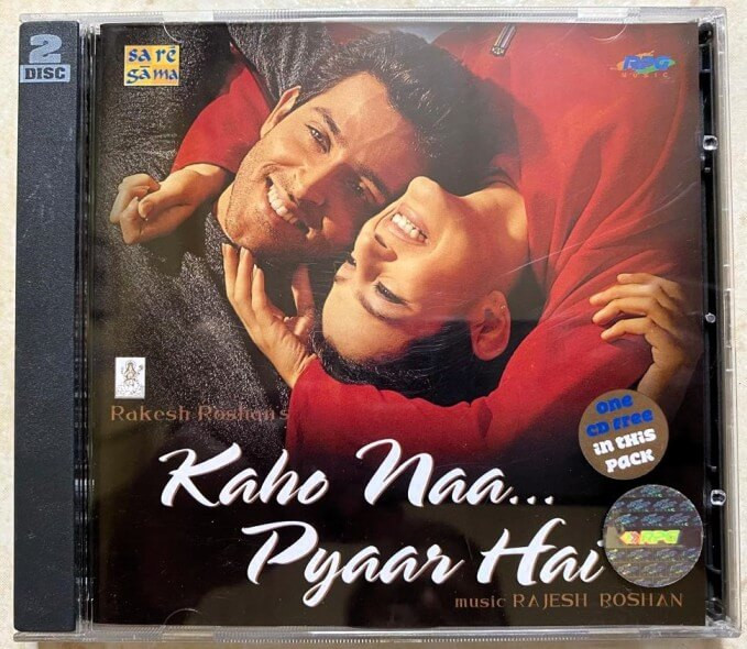 Kaho Naa... Pyaar Hai (1999) Rajesh Roshan Pre-Owned Saregama – RPG Music Imported Double Audio CD Set