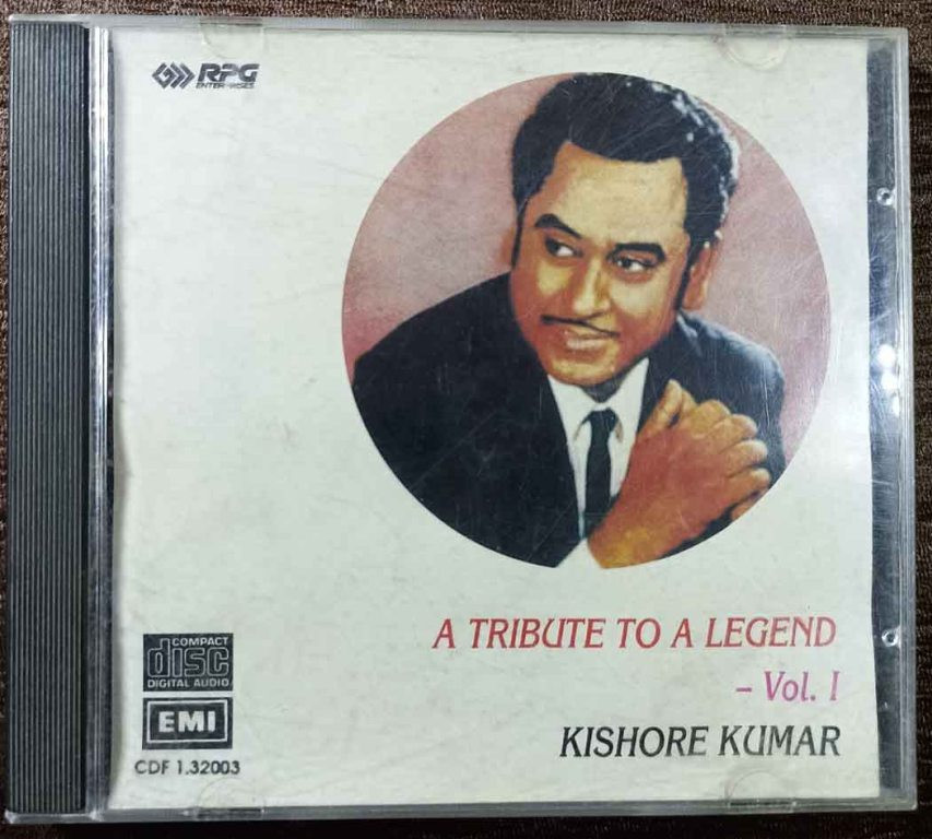 Kishore Kumar - Tribute To A Legend Vol 1 (1988) Compilation Pre-Owned RPG, EMI Imported Audio CD