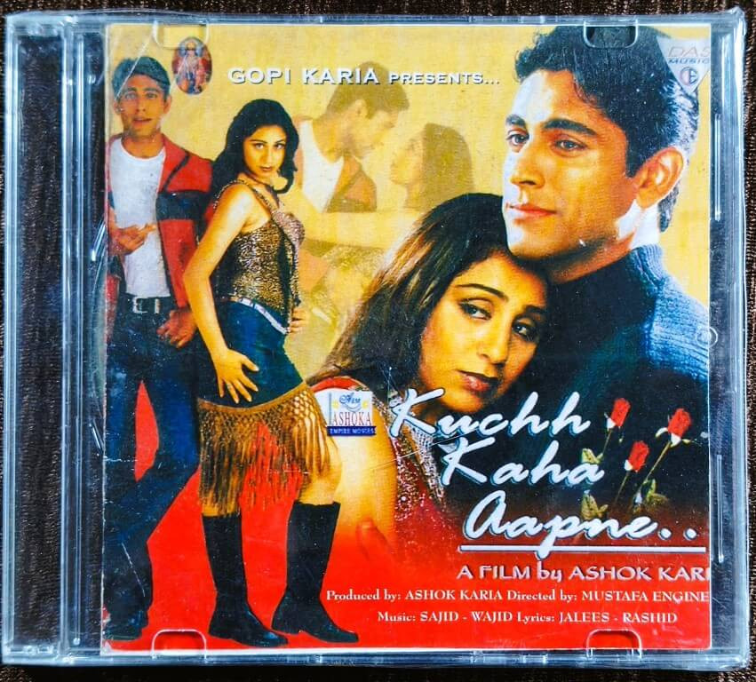 Kuchh Kaha Aapne (2003) Sajid-Wajid Pre-Owned Das Music, Ashoka Empire Audio CD