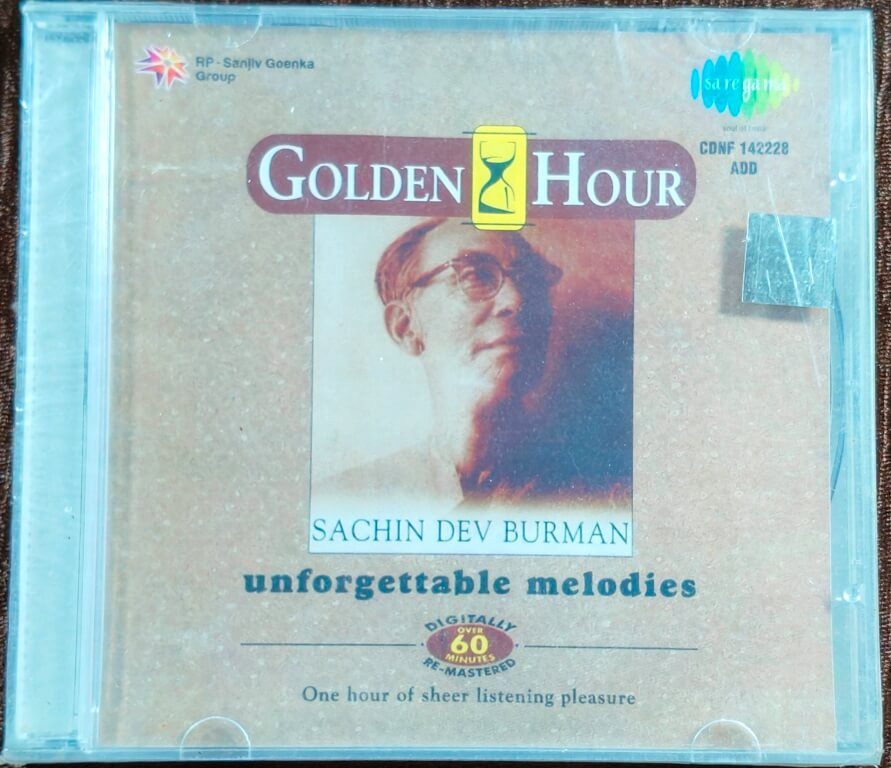 Sachin Dev Burman - Golden Hour - Unforgettable Melodies (1999) Sachin Dev Burman Pre-Owned Sa Re Ga Ma Audio CD