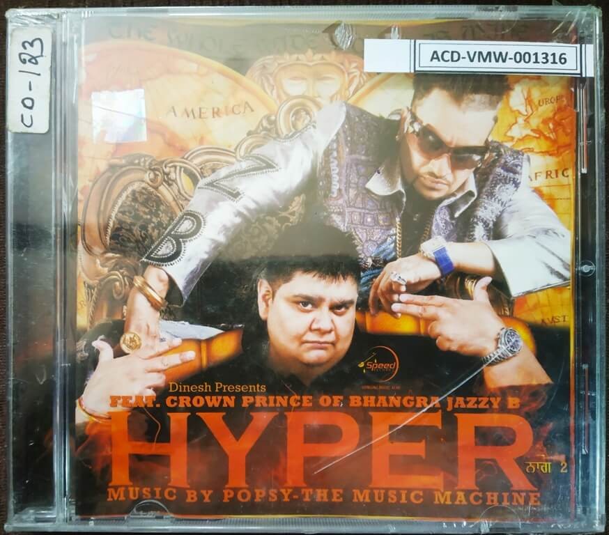 Popsy - Hyper (2010) Popsy Pre-Owned Speed Records Audio CD