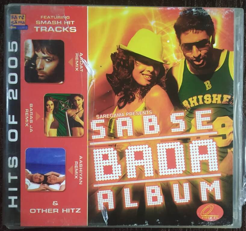 Sabse Bada Album (2005) Bollywood Video Compilation Pre-Owned SaReGaMa Video CD