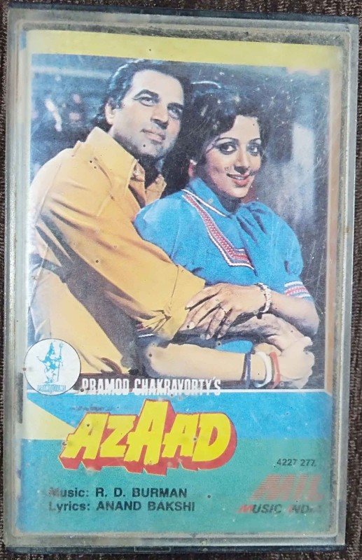 Azaad (1978) R.D. Burman Pre-Owned Music India Audio Cassette