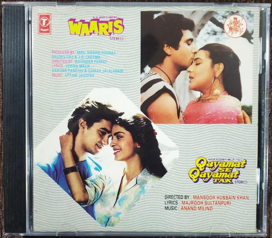 Qayamat Se Qayamat Tak (1988) Anand Milind / Waaris (1988) Uttam & Jagdish Pre-Owned  Audio CD