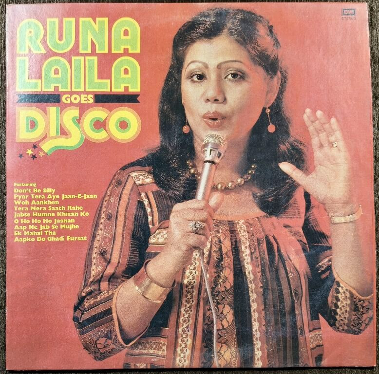 Runa Laila – Runa Laila Goes Disco (1985) Music Album Music By, Directed By, Composed By – Nisar Bazmi Pre-Owned 12" Vinyl, HMV LP Record