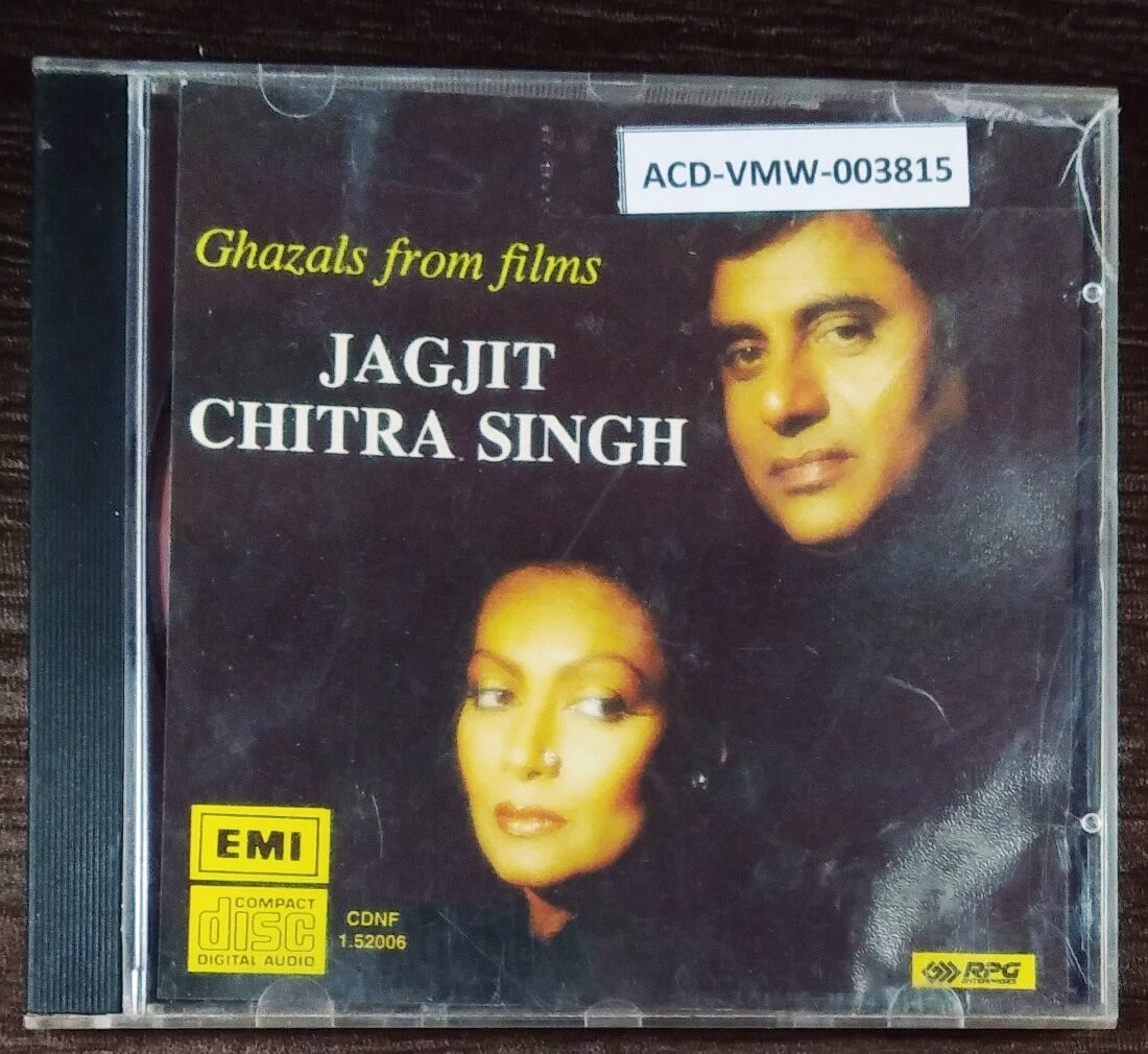 Jagjit Singh & Chitra Singh - Ghazals From Films (1989) Jagjit Singh, Kuldeep Singh & Chitra Singh Pre-Owned EMI Imported Audio CD
