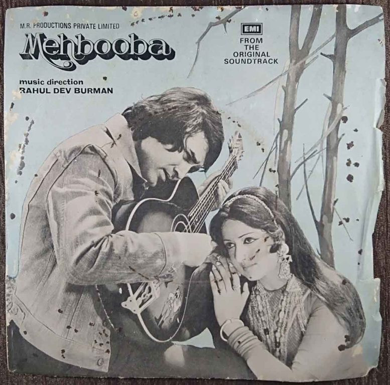 Mehbooba (1976) Rahul Dev Burman Pre-Owned Vinyl, 7" EP Record