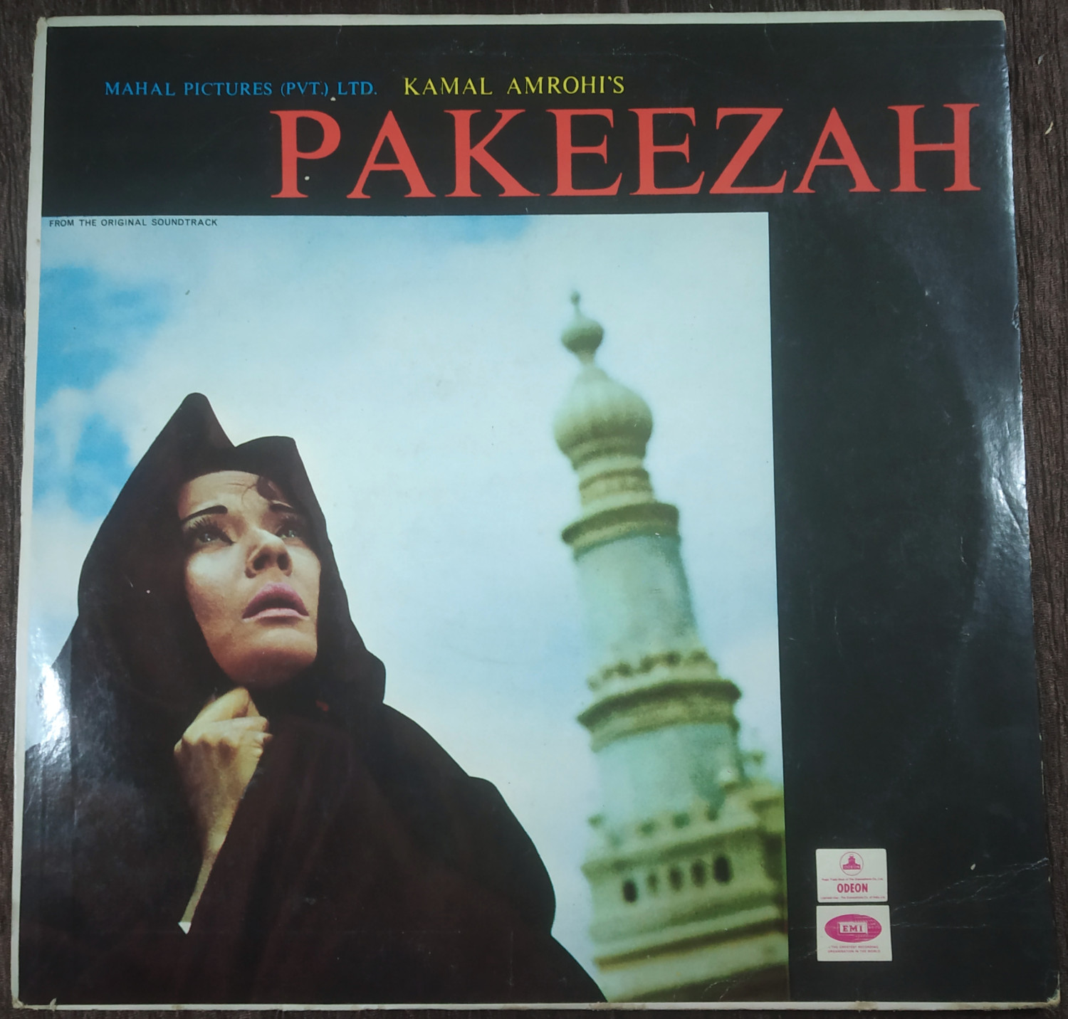 Pakeezah  (1972) Ghulam Mohammed & Naushad Pre-Owned Vinyl, 12" Odeon LP Record