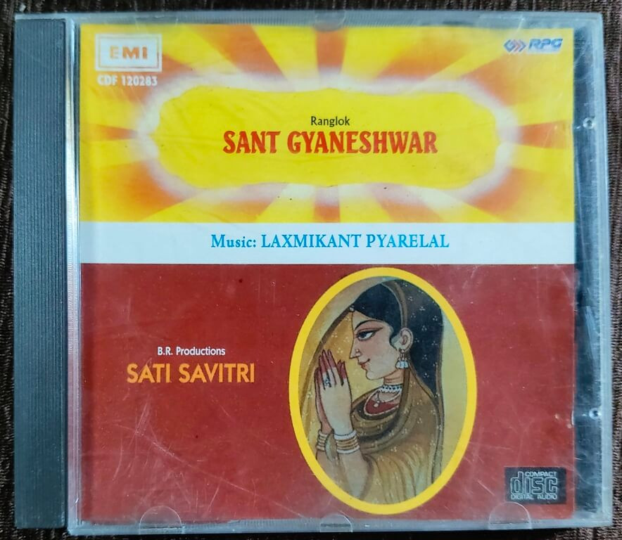 Sant Gyaneshwar (1977) Laxmikant-Pyarelal / Sati Savitri (1964) Laxmikant-Pyarelal Pre-Owned RPG-EMI Imported Audio CD
