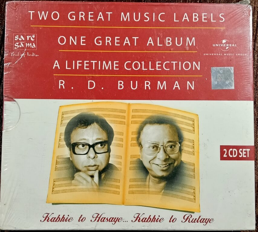 R.D.Burman - Kabhie To Hasaye - Kabhie To Rulaye (2009) Bollywood OST Compilation Pre Owned Universal Double Audio CD set