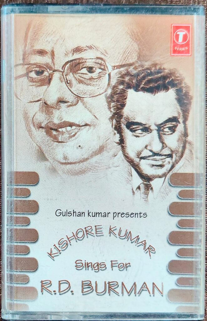 KISHORE KUMAR - KISHORE KUMAR Sings For R.D. BURMAN (2000) Bollywood OST Compilation Pre-Owned T-Series Audio Cassette