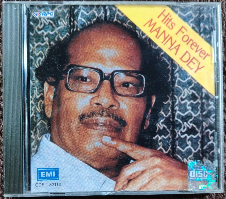 Manna Dey - Hits Forever – MANNA DEY (1991) Bollywood OST Compilation Pre-Owned Imported Audio CD