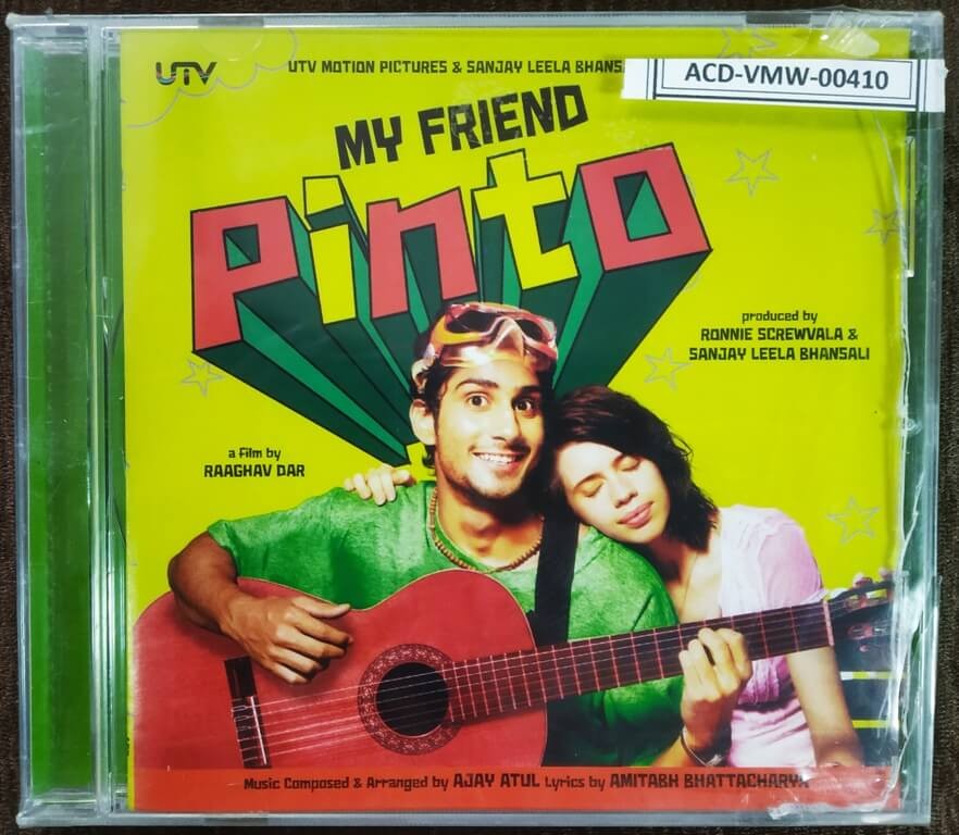 My Friend Pinto (2011) Ajay-Atul Pre-Owned UTV, Sa Re Ga Ma Audio CD