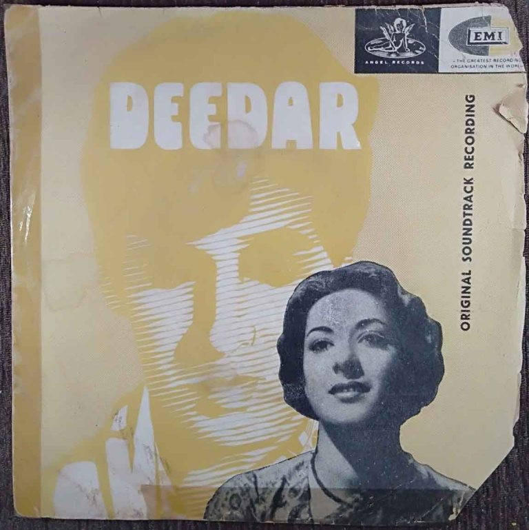 Deedar (1951) Naushad Pre-Owned Vinyl, 7" EP Record