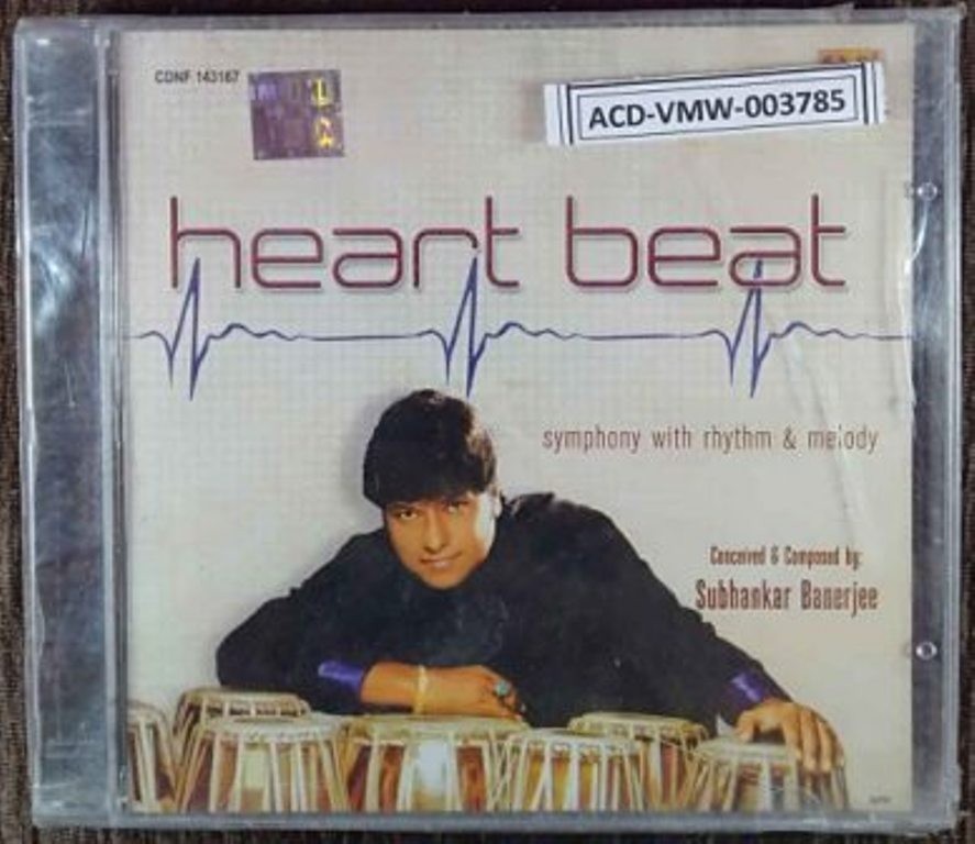 Subhankar Banerjee - Heart Beat - Symphony With Rhythm & Melody (2008) Subhankar Banerjee Pre-Owned SA RE GA MA, RPG Audio CD