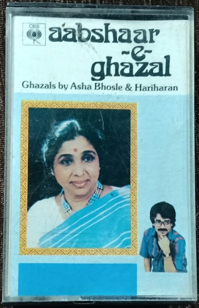 Asha Bhosle & Hariharan – Aabshaar-E-Ghazal (1985) Pre-Owned CBS Audio Cassette