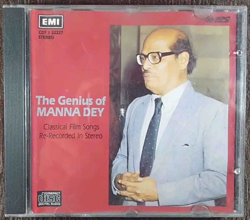 Manna Dey - The Genius Of Manna Dey - Classical Film Songs (1994) Ashok Patki Pre-Owned EMI, RPG Imported Audio CD
