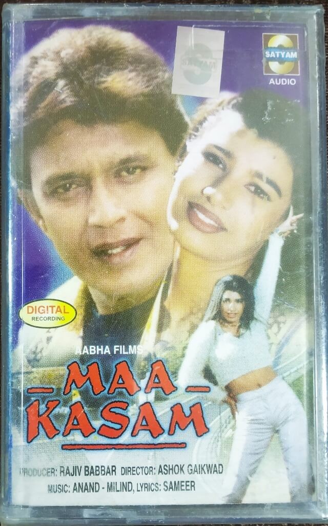 Maa Kasam (2001) Anand-Milind Pre-Owned Satyam Audio Audio Cassette