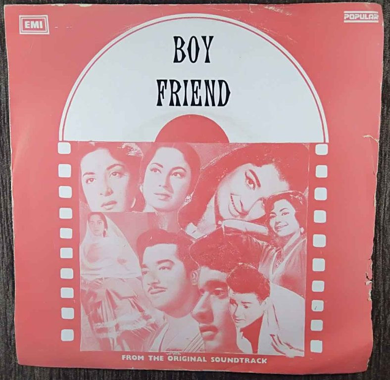 Boy Friend (1961) Shankar-Jaikishan Pre-Owned Vinyl, 7" EP Record