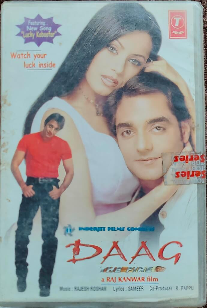 Daag - The Fire (1998) Rajesh Roshan Bollywood OST Pre-Owned Audio T-Series Audio Cassette