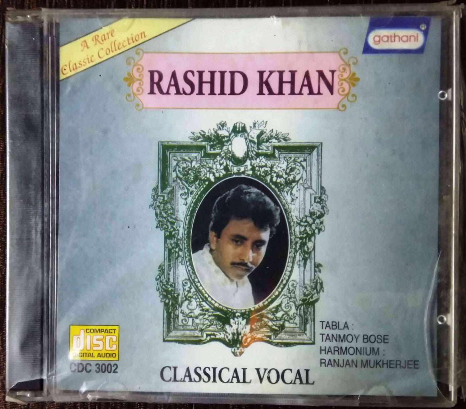 Rashid Khan - Classical Vocal (2001) Tanmoy Bose Pre-Owned Gathani Audio CD