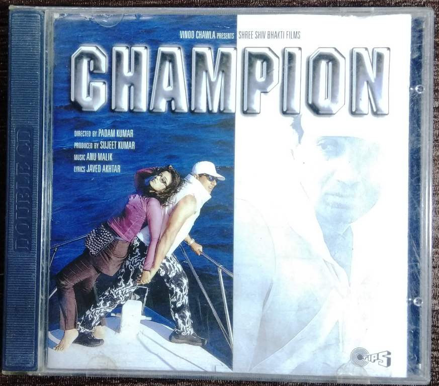 Champion (2000) Anu Malik Pre-Owned Tips Double Audio CD
