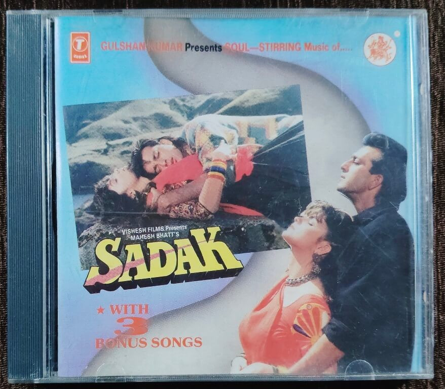 Sadak (1991) Nadeem-Shravan Pre-Owned T-Series Audio CD