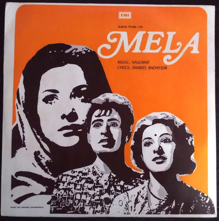 Mela (1948) Naushad Pre-Owned Vinyl, 12" LP Record