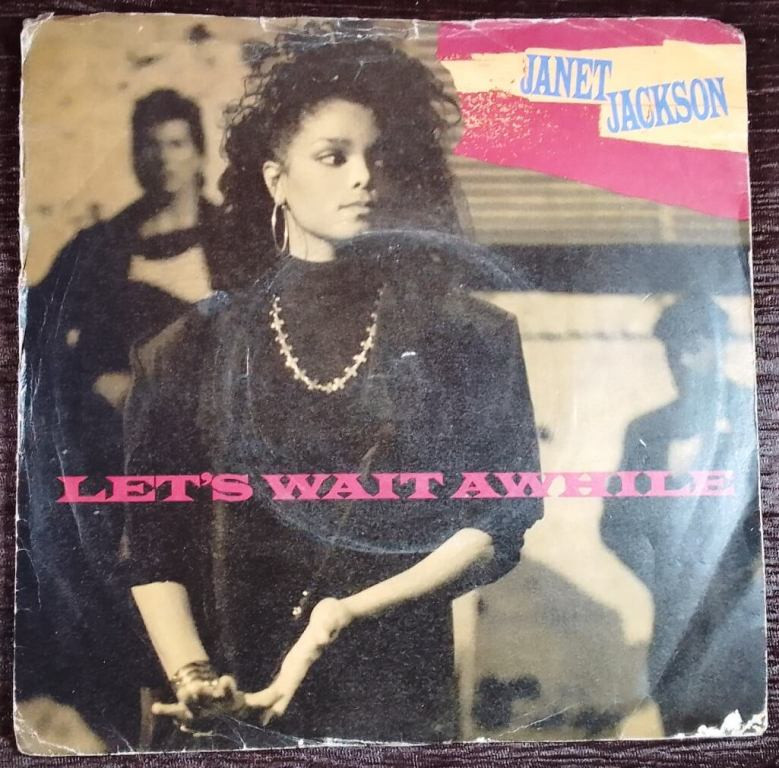 Janet Jackson – Let's Wait Awhile (1987) Pre-Owned Imported Vinyl, 7" SP Record
