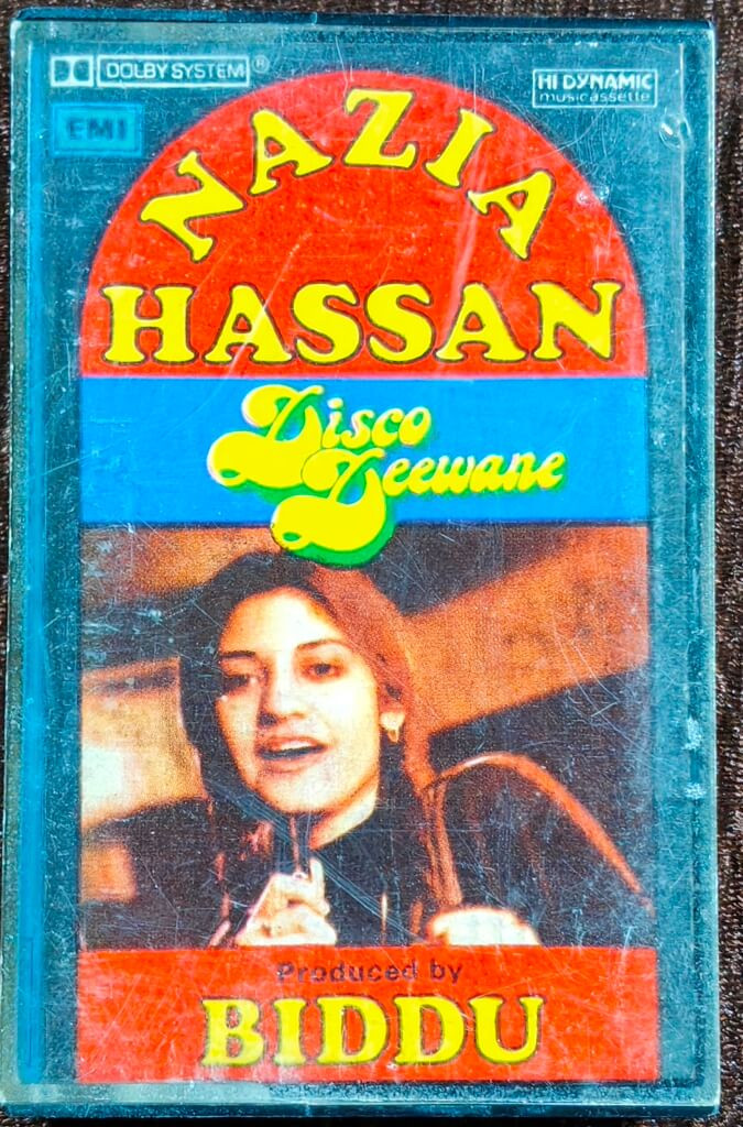 Nazia Hassan - Disco Deewane (1980) Biddu Pre-Owned The Gramphone Audio Cassette