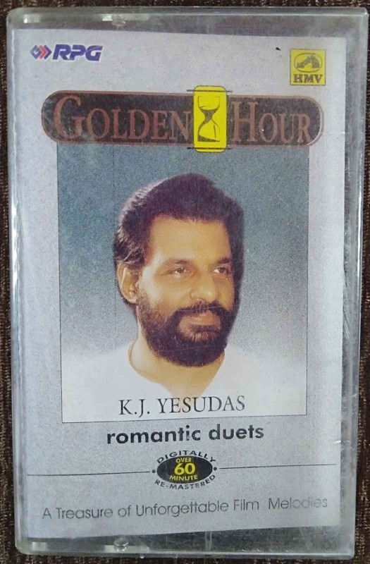 K.J. Yesudas - Romantic Duets - Golden Hour - A Trasure Of Unforgettable Film Melodies (1999) Compilation Pre-Owned HMV, RPG Audio Cassette