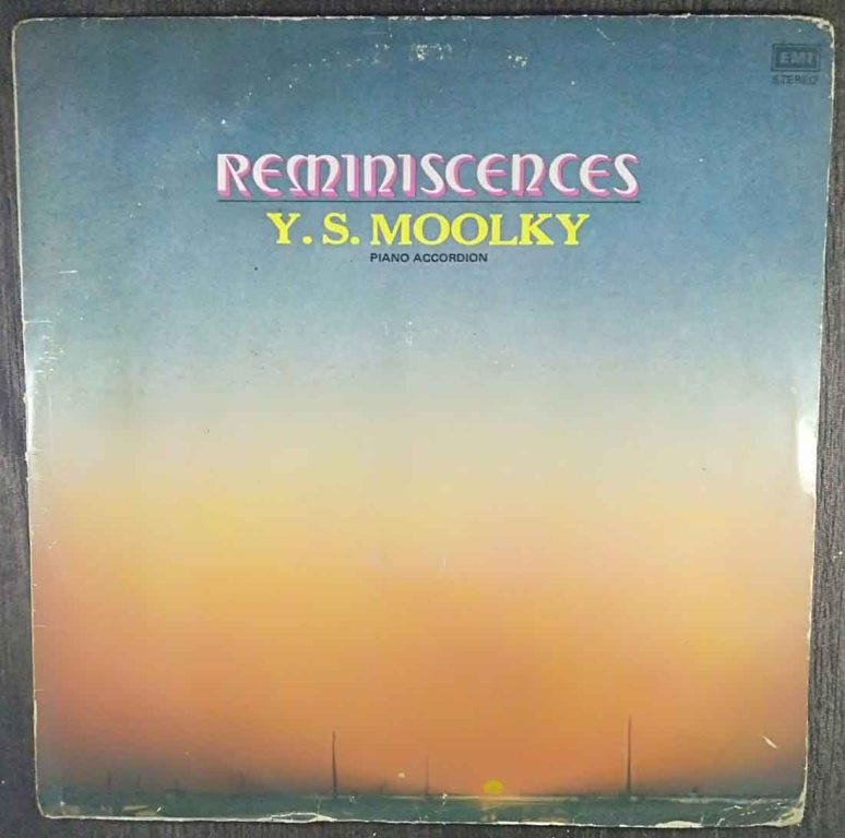 Y. S. Moolky – Reminiscences - Piano Accordion (1979) Y.S. Moolky Pre-Owned Vinyl, 12" LP Record