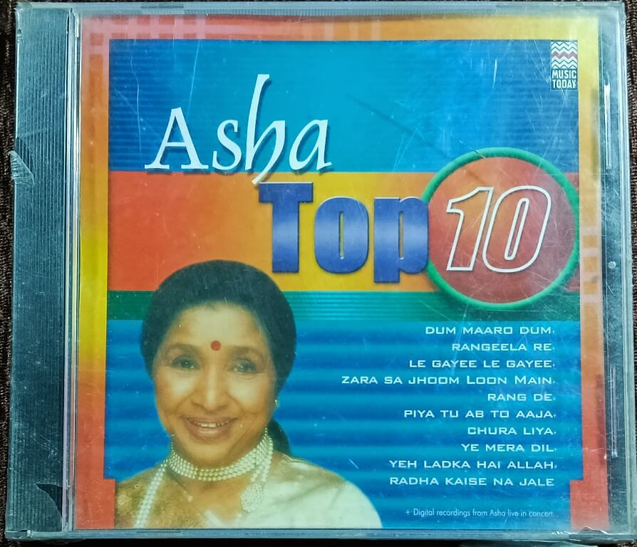 Asha Bhosle - Top 10 (2003) Compilation Pre-Owned Music Today Audio CD