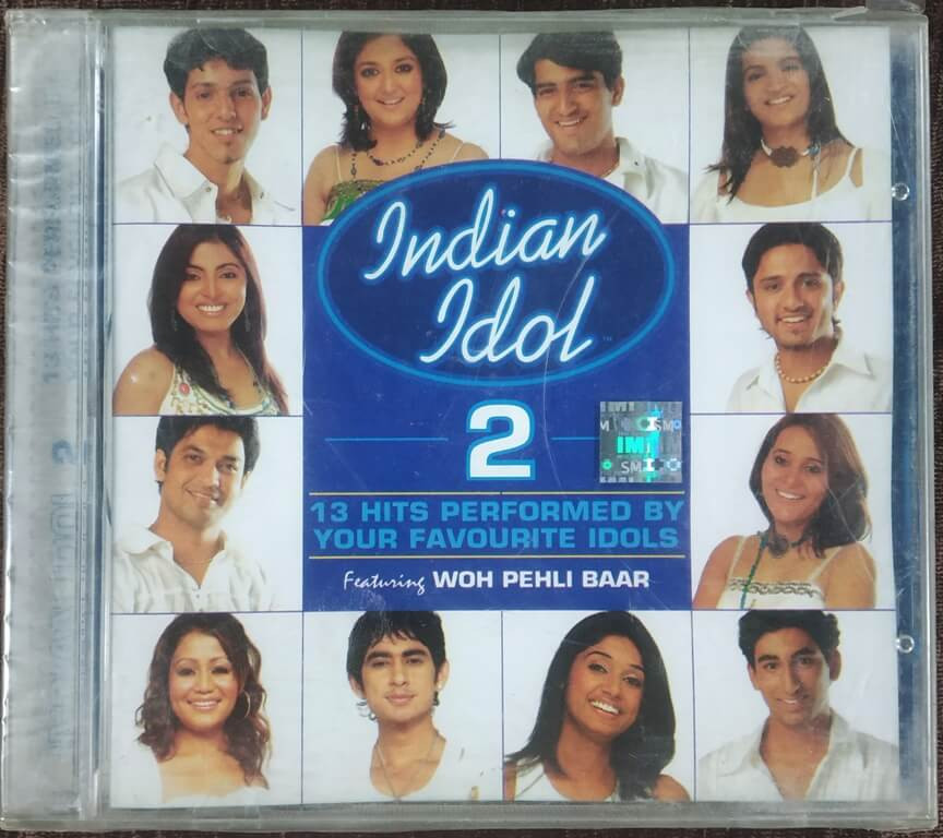 Indian Idol 2 - 13 Hits Performed By Your Favourite Idols (2006) Compilation Pre-Owned Sony & Bmg Music Audio CD