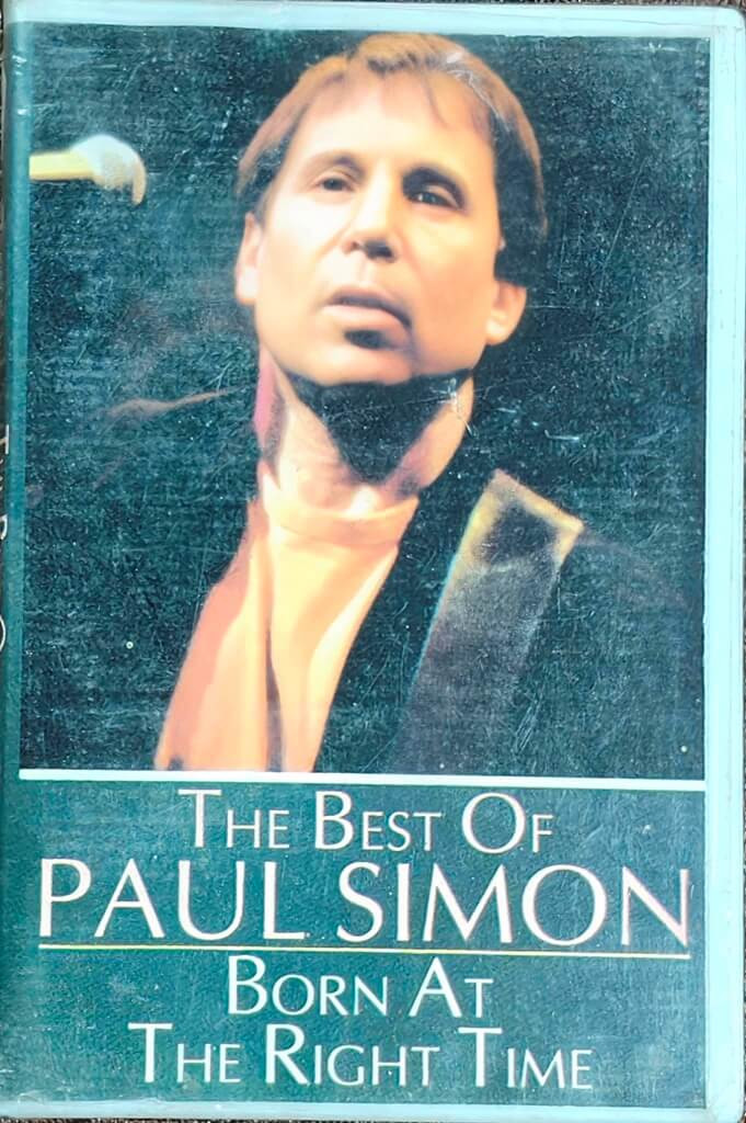 Paul Simon – Born At The Right Time - The Best Of Paul Simon (1991) Western Music Album Pre-Owned Warner Bros. Records Audio Cassette