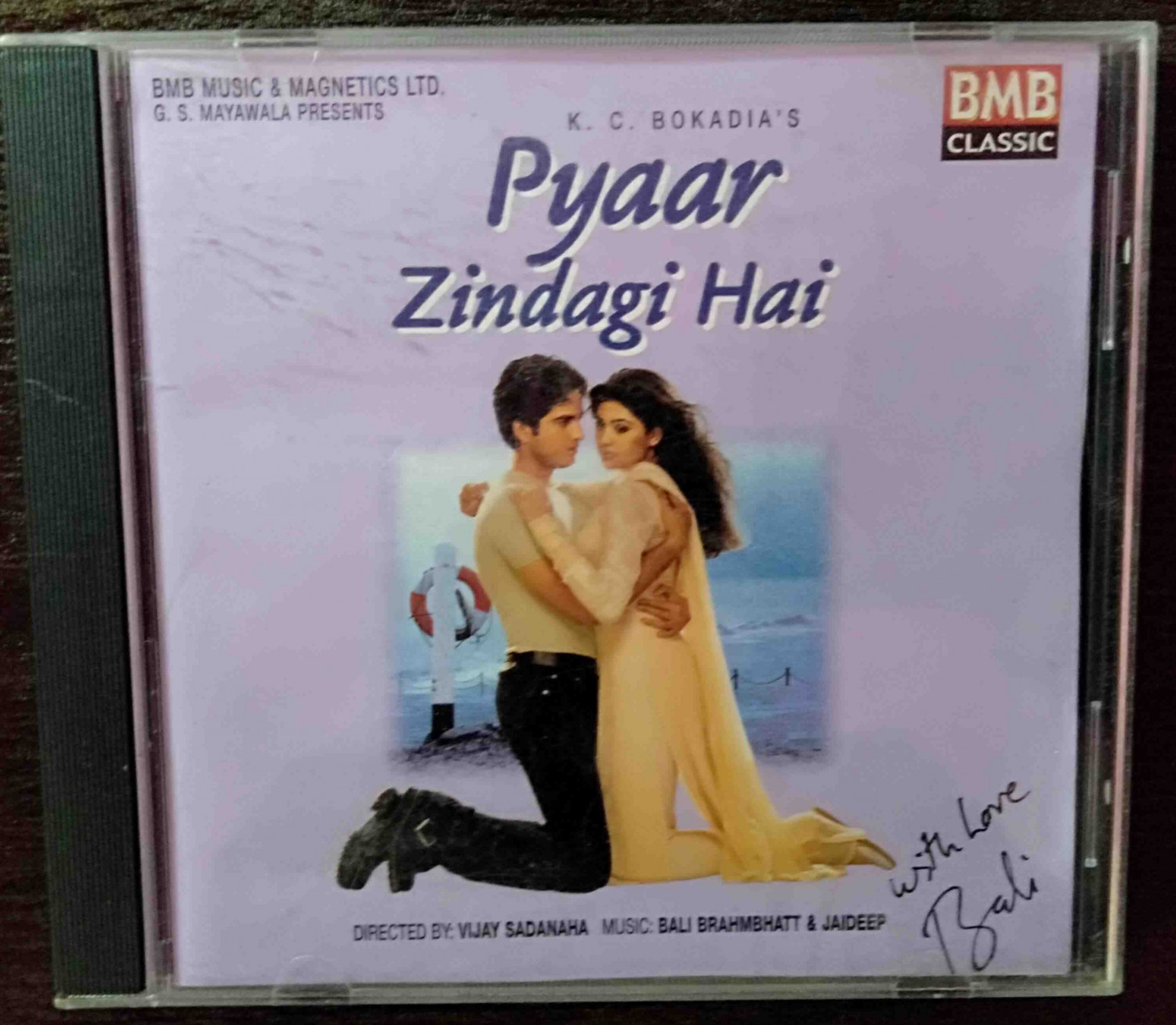Pyaar Zindagi Hai (2001) Bali Brahambhatt & Jaideep Pre-Owned BMB Music Audio CD
