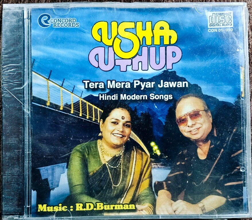 Usha Uthup - Tera Mera Pyar Jawan (2005) R.D. Burman Pre-Owned Concord Records Audio CD