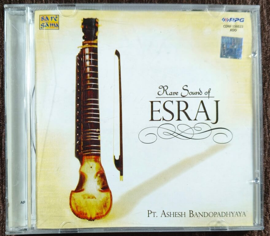 Pt. Ashesh Bandopadhyaya - Rare Sound Of Esraj (1978) Pre-Owned Sa Re Ga Ma, RPG Audio CD