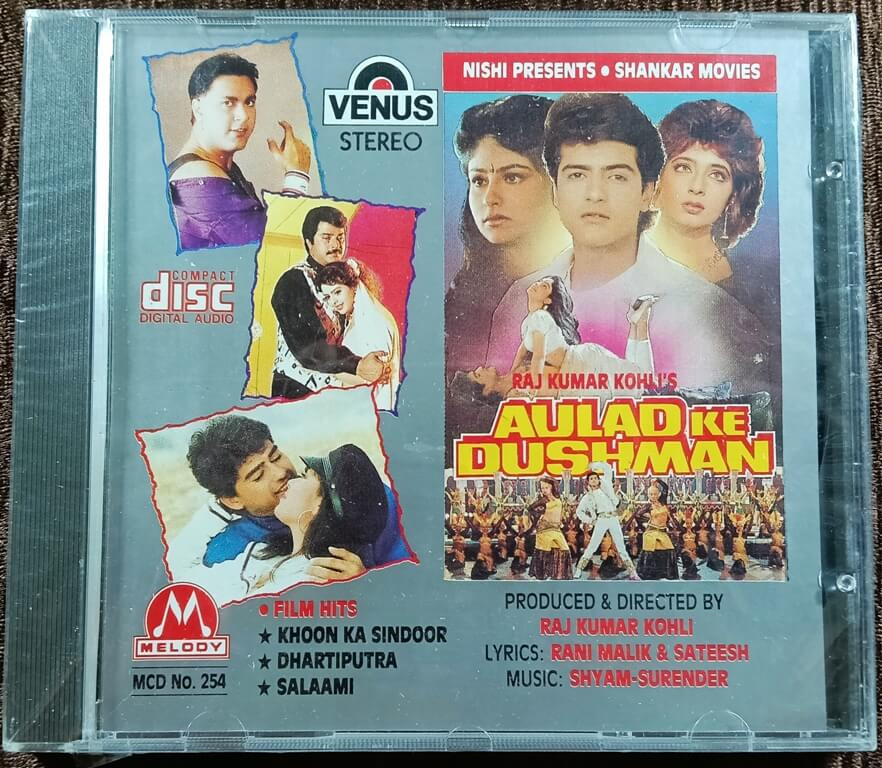 Aulad Ke Dushman (1993) Shyam Surender Pre-Owned Venus–Melody Imported Audio CD