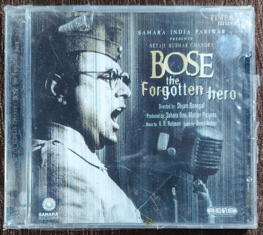 Netaji Subhas Chandra BOSE - The Forgotten Hero (2005) A.R. Rahman Pre-Owned Times Music Audio CD