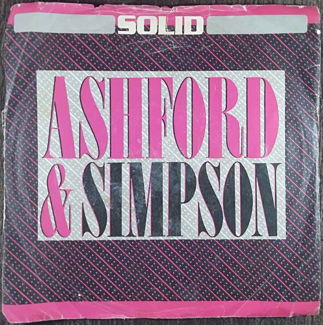 Ashford & Simpson - Solid (1984) Album Pre-Owned Vinyl, 7" Imported SP Record