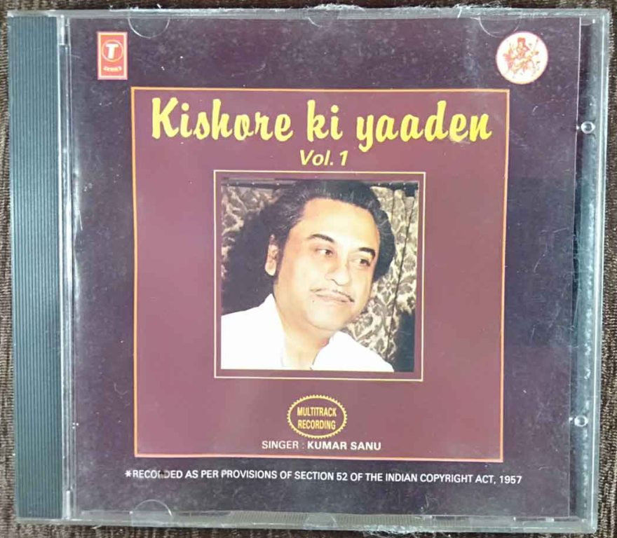 Kumar Sanu - Kishore Kumar Ki Yaaden Vol 1 (1990) Compilation Pre-Owned T-Series Audio CD