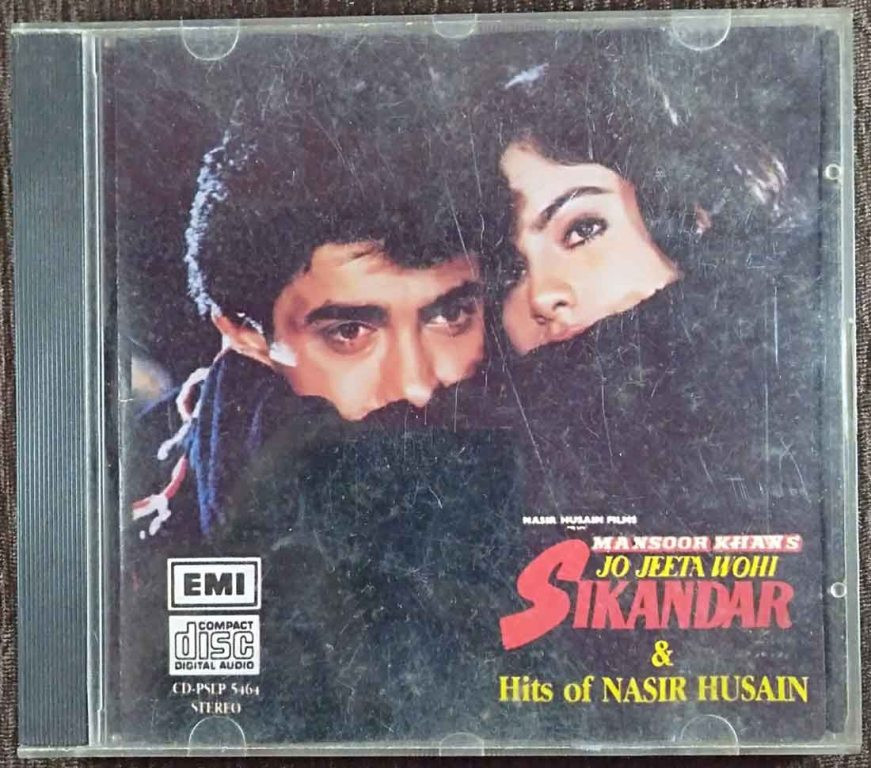 Jo Jeeta Wohi Sikandar (1991) Jatin-Lalit / Hits Of Nasir Husain Pre-Owned EMI Imported Audio CD