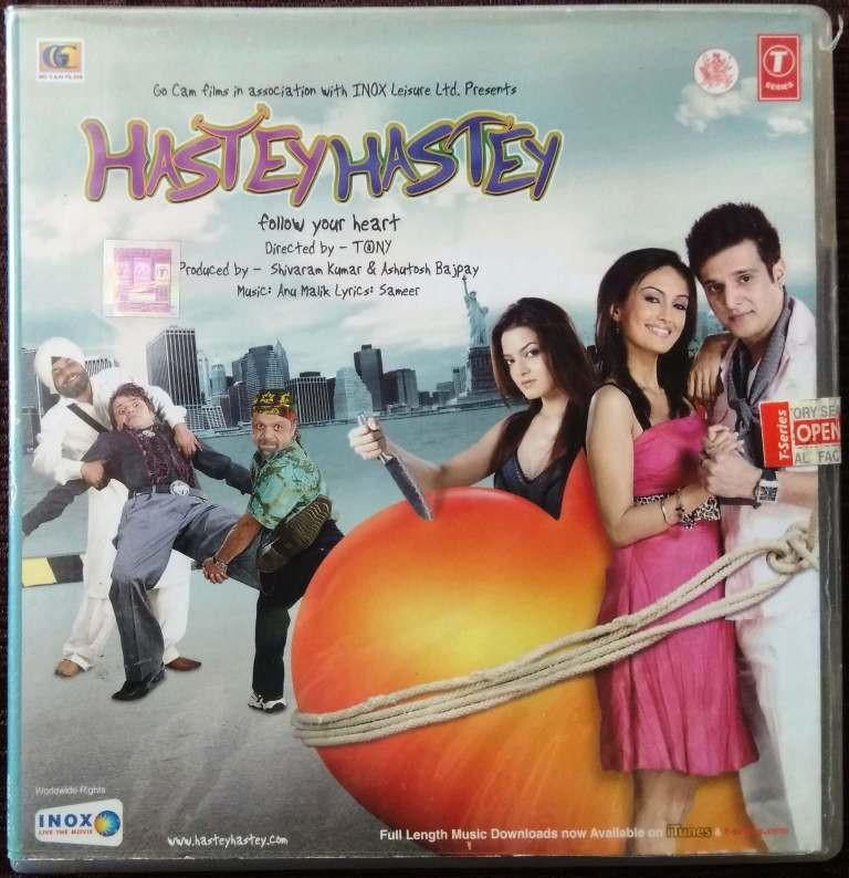 Hastey Hastey (2008) Anu Malik Pre-Owned T-Series Audio CD