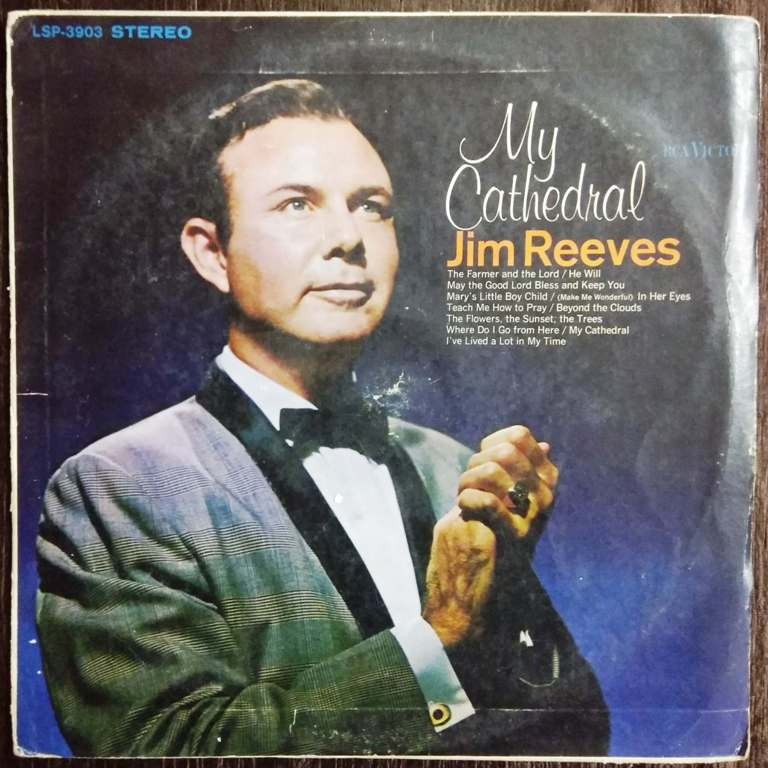 Jim Reeves ‎– My Cathedral (1967) Jim Reeves Pre-Owned Vinyl, 12" LP Record