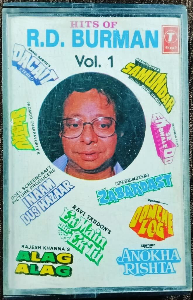 R.D. Burman -Hits Of R.D. Burman Vol. 1 (1986) Compilation Pre-Owned T-series Audio Cassetee