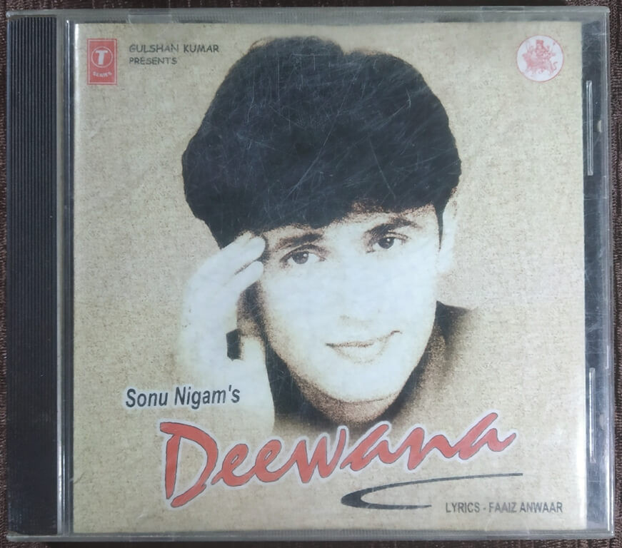 Sonu Nigam - Deewana (1999) Sajid-Wajid Pre-Owned T-series Audio CD
