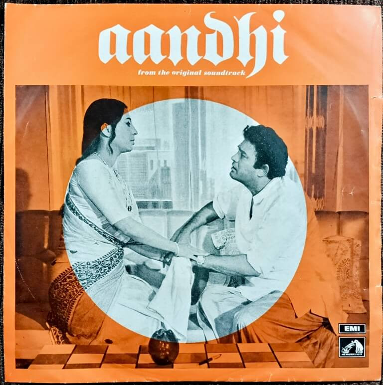 Aandhi (1974) Rahul Dev Burman Pre-Owned HMV Vinyl, 7" EP Record