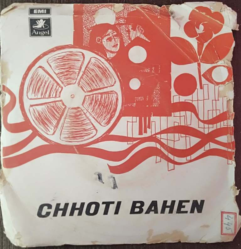 Chhoti Bahen (1959) Shankar-Jaikishan Pre-Owned Vinyl, 7" EP Record