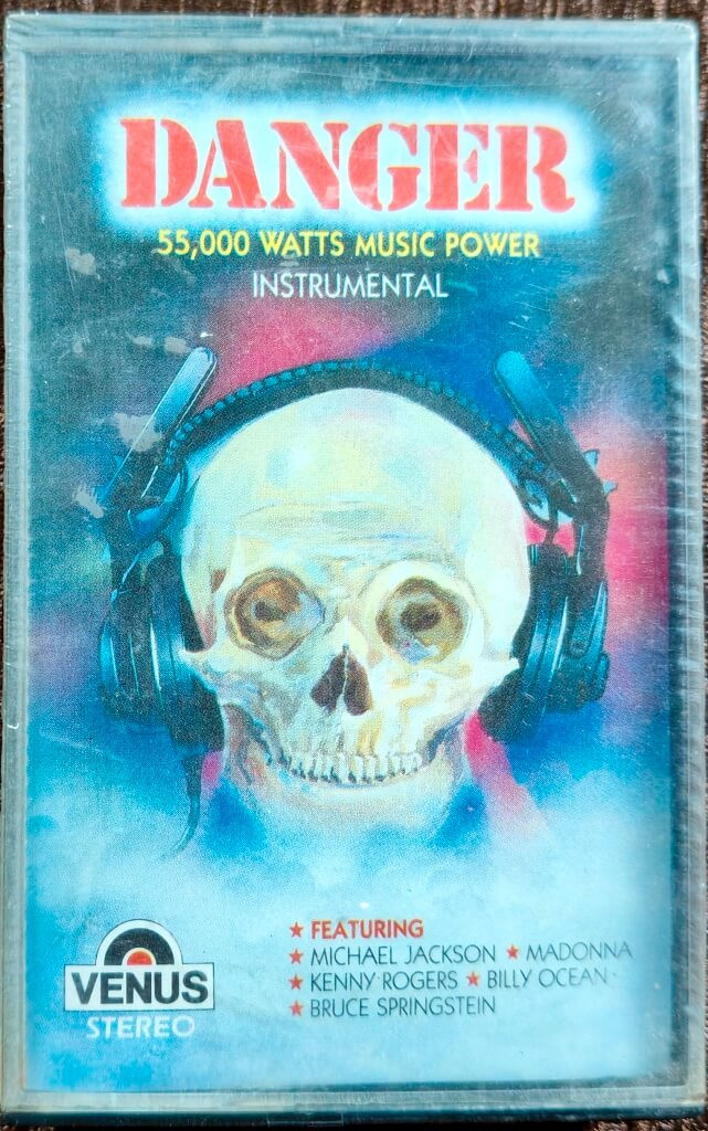 Dinshah Sanjana – Danger 55,000 Watts Music Power Instrumental (1988) Instrumental Music Album Pre-Owned Venus Audio Cassette